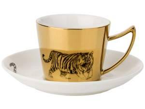 «Кофейный набор 8 предметов 90мл Tiger золотой» - фото 1