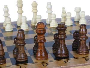 «Набор игр 3в1 (шашки+шахматы+нарды) 09157» - фото 4
