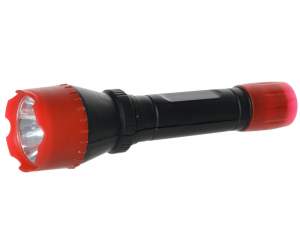 Купить Фонарь Ultraflash 6102-ТН красный, 1LED, 1 режим, 2*R6