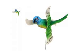 Купить Штекер садовый Попугай 20*44см с крутящимися крыльями