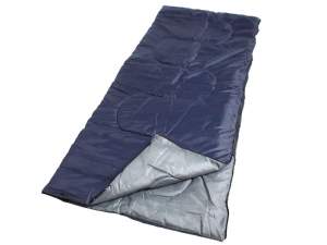 Купить Мешок спальный одеяло СМ001, размер в разложенном состоянии 180*145см (фиолетовый/серый+синий/серый)