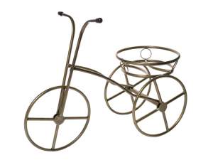 Купить Подставка для цветов "Велосипед малый" (бронзовый антик)