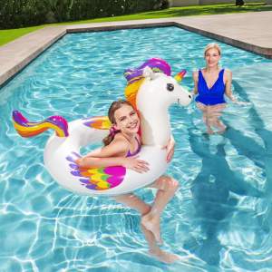 Купить Круг для плавания 119*91см Fantasy Unicorn Bestway 36159