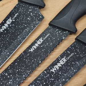 «Набор ножей 5 предметов нерж на акриловой подставке WR-7356» - фото 4