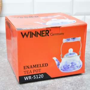 «Чайник заварочный 1,5л эмалированный WR-5120» - фото 3