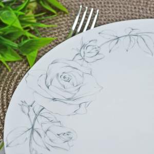 «Тарелка обеденная 23см Эскиз розы» - фото 2