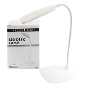 Купить Светильник настольный LED 2Вт 3 режима 6500 белый, гибкий, аккум, шнур на USB