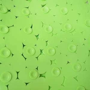 «Коврик для ванной матовый "Галька" 67*36см, зеленая пастель» - фото 1
