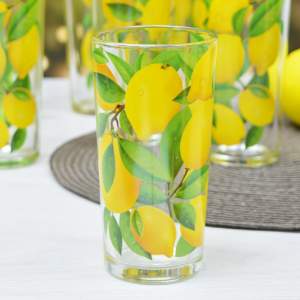 «Набор стаканов 6шт 230мл "Лимоны"» - фото 1