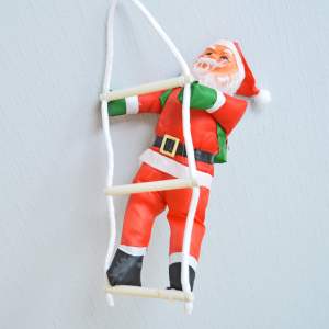«Сувенир "Дед Мороз на лесенке" 30см» - фото 2