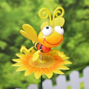 «Штекер садовый Пчелка на пружинке 10*12см» - фото 1