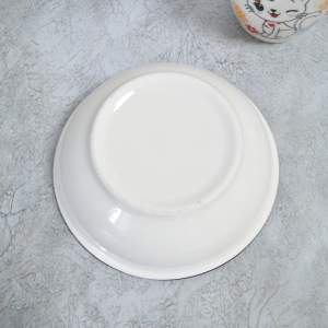 «Набор керамической посуды 3 предмета: кружка 200мл, тарелка плоская 17.5см, тарелка суповая 15см. NN» - фото 4