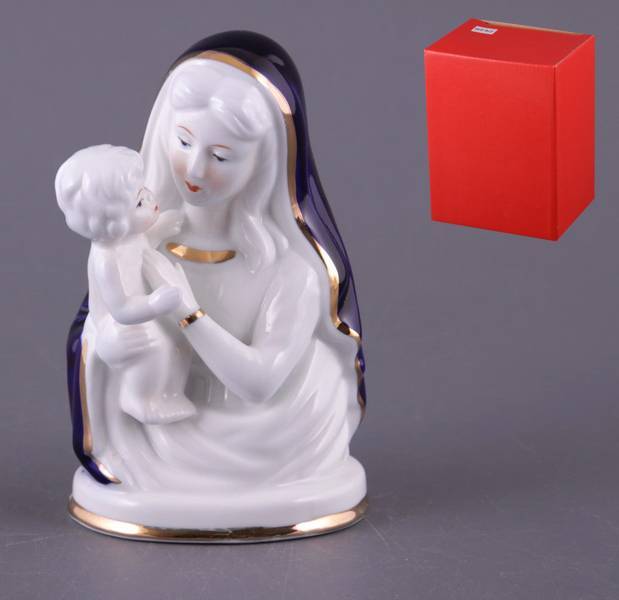 Статуэтка "Дева Мария с ребенком" 14см